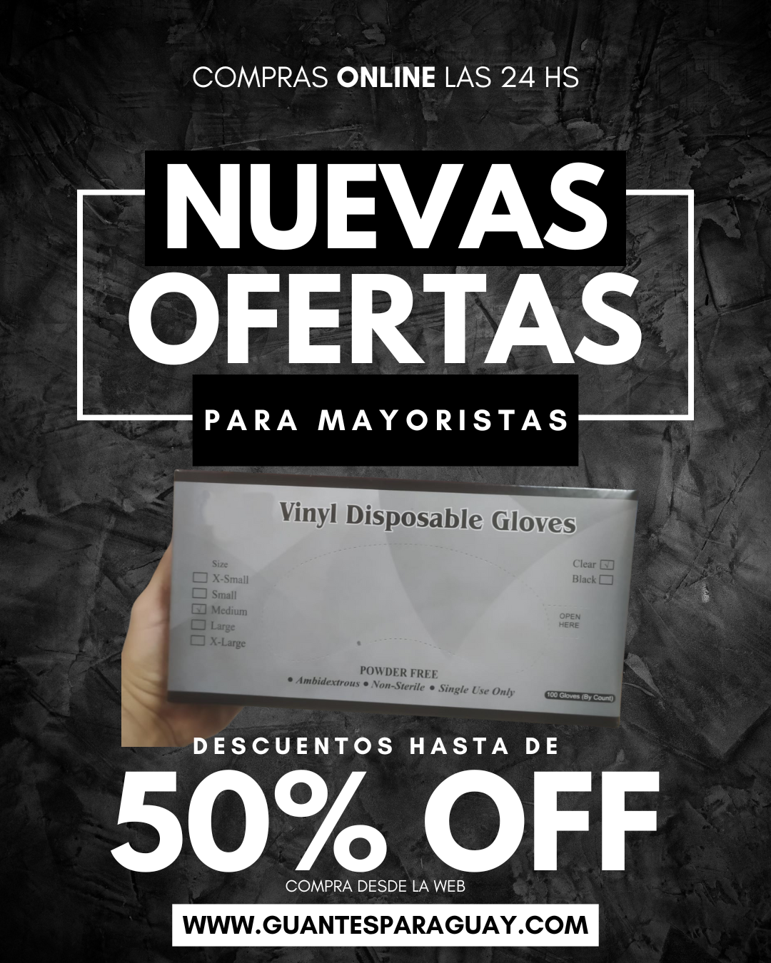 Guante de Vinilo