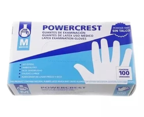 Caja madre de Guantes de Latex sin polvo